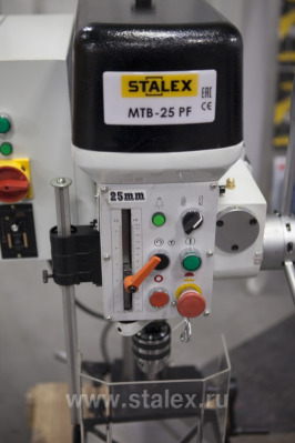STALEX MTB-25PF станок сверлильно-резьбонарезной - вид 2 миниатюра